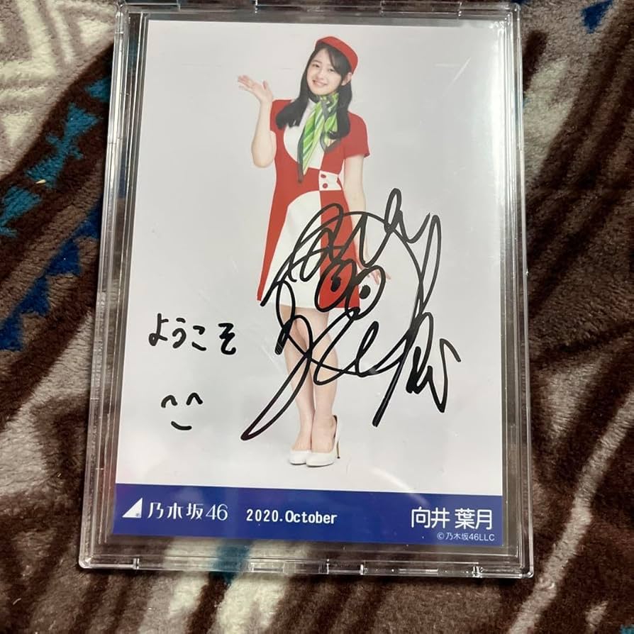 セール中 向井葉月 直筆サイン入りのぼり 乃木坂46 向井葉月 直筆