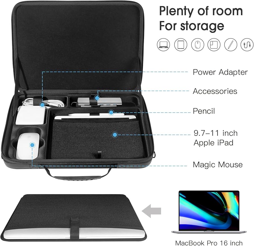 Amazon.com: Smatree Laptop Hard Carrying Case for 16.2inch MacBook