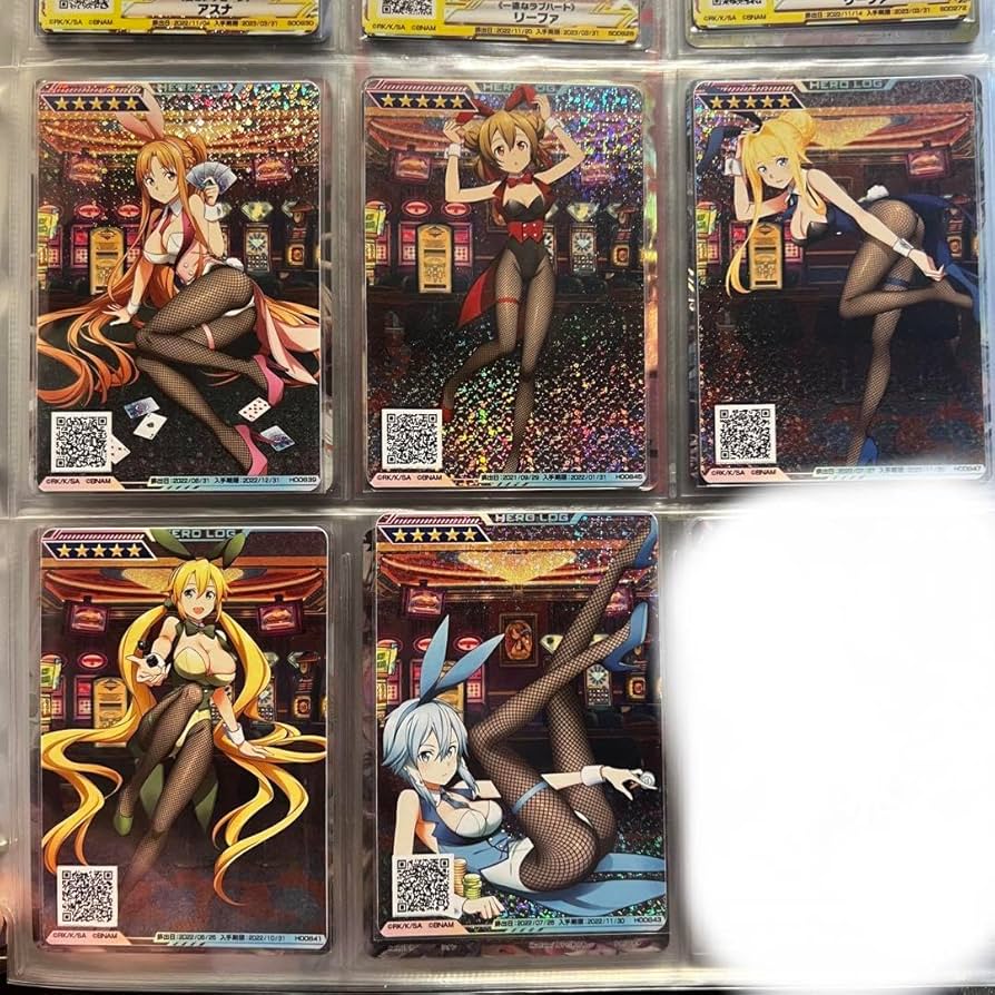 ソードアートオンラインアーケードアスナ、シリカ、アリス、リーファ