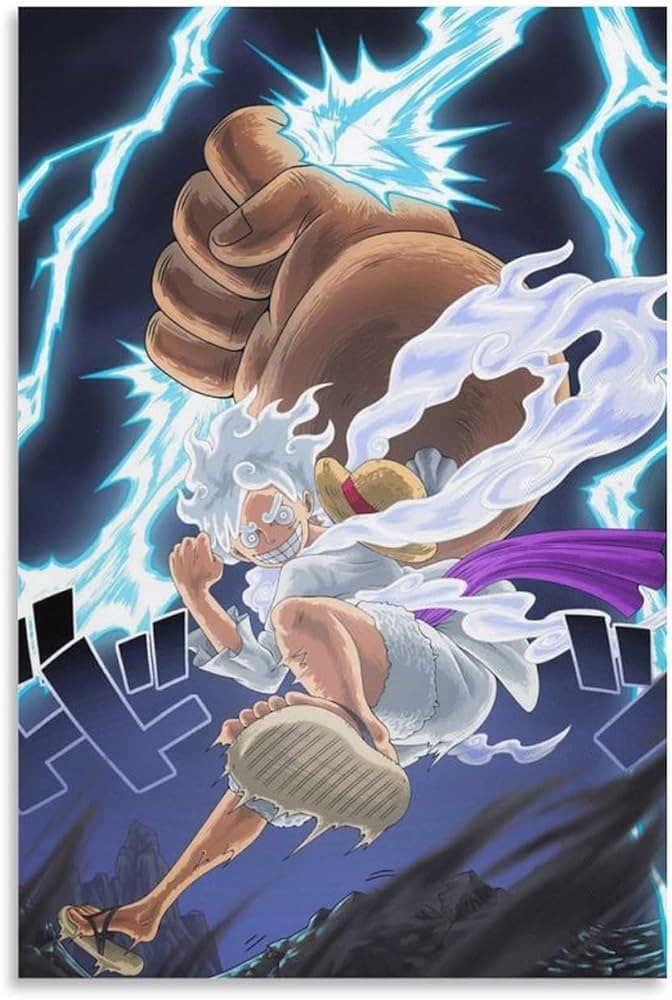 Amazon.co.jp: ワンピース ルフィ ニカ キャラクターポスター1