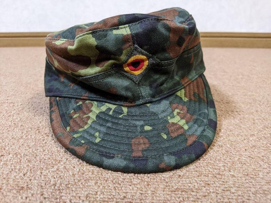 ドイツ連邦軍 ドイツ陸軍 ドイツ軍 戦闘服/迷彩服帽子セット ドイツ連邦軍