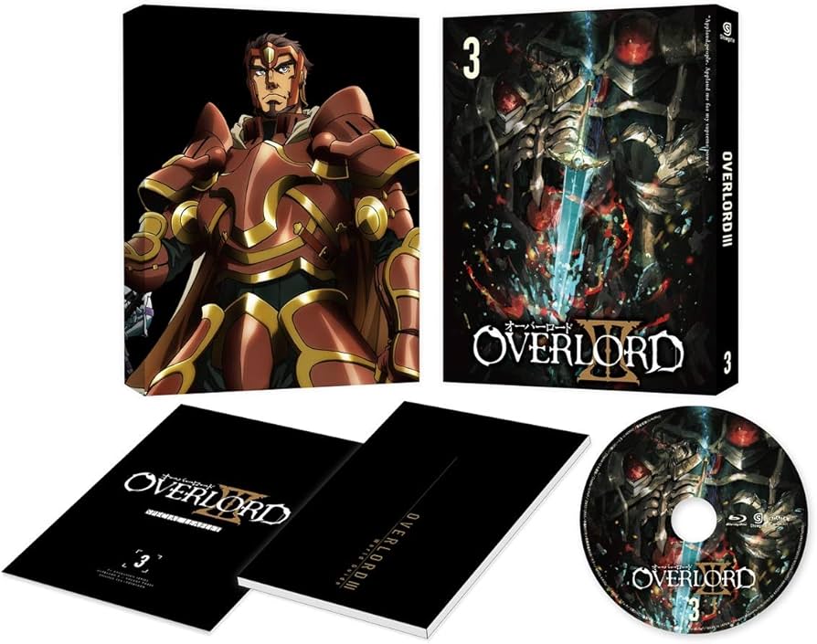 オーバーロード 1期 DVD Blu-ray 初回版 特典小説 資料集 セット