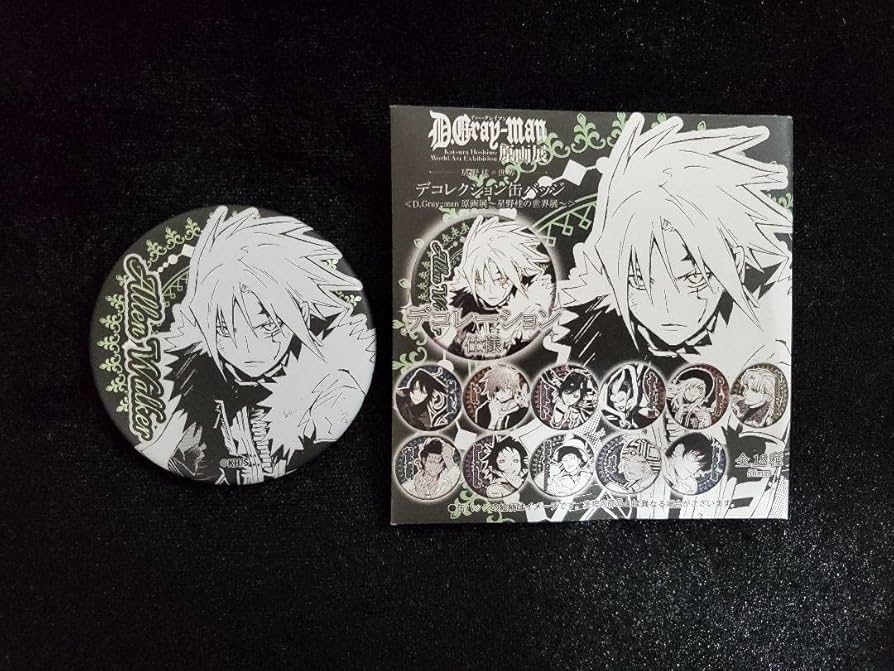 D.Gray-man アレン・ウォーカーコレクション 缶バッジ原画展Dグレ