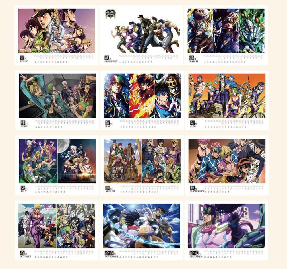 日めくりカレンダー ジョジョ展 ジョジョの奇妙な冒険 ジョジョ