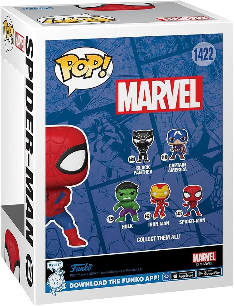 Amazon.co.jp: マーベル スパイダーマン フィギュア Funko POP! Marvel
