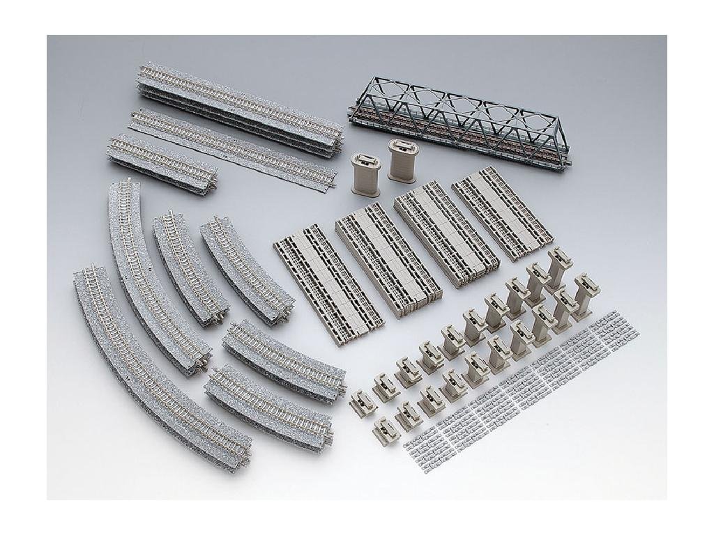 Amazon | TOMIX Nゲージ カント付レール 立体交差セットCC 91013 鉄道