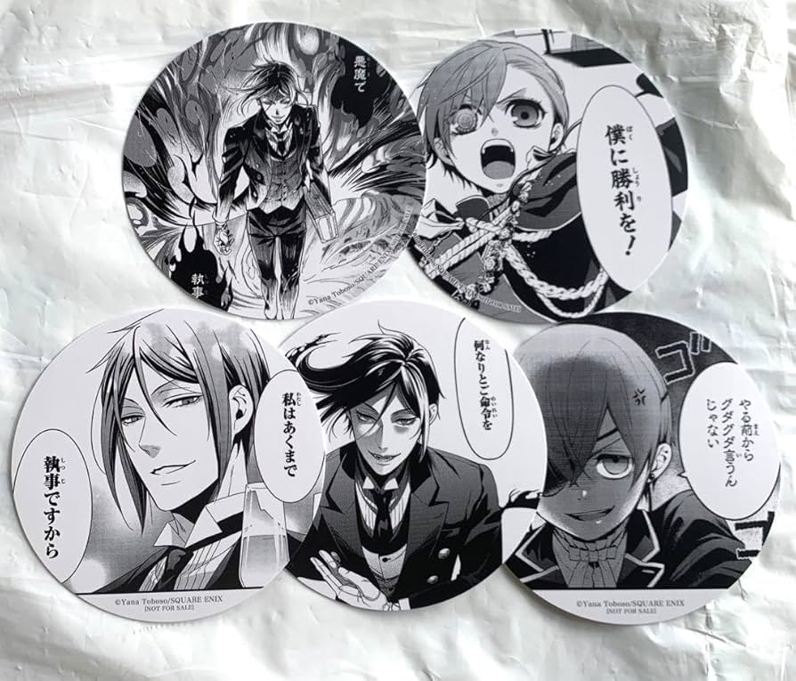 黒執事 特典 缶バッジ セバス ブラック サーカス 黒執事」グッズ