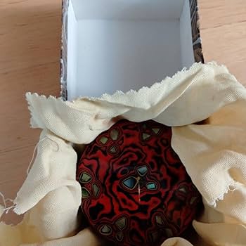 Amazon.co.jp: 旧家蔵中国骨董民国時代螺鈿象嵌細工精製香合貴重中国