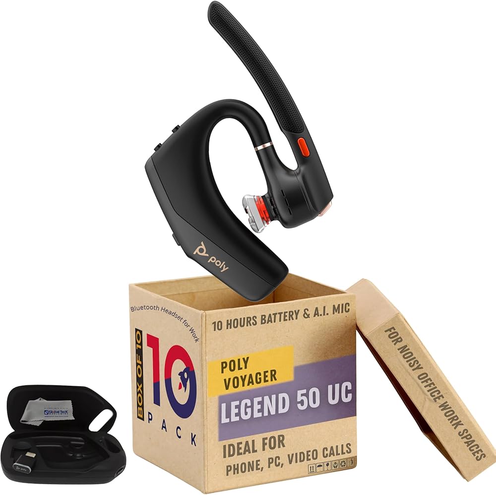 Amazon.com: Poly Voyager Legend 50 Bluetooth Headset Noise