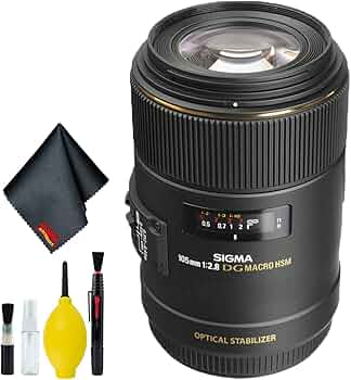 Amazon.com : Sigma 105mm f/2.8 EX DG OS HSM Macro Lens for Canon