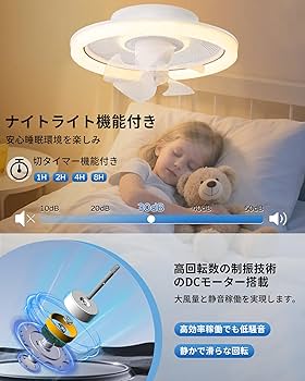 Amazon.co.jp : 「スイングで360°首振り＆回転」シーリングファン