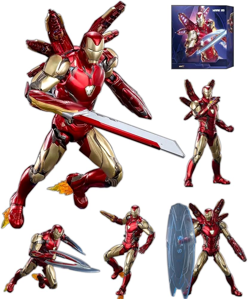 Amazon.co.jp: BANOBI アイアンマン MK85 (デラックスバージョン)、7