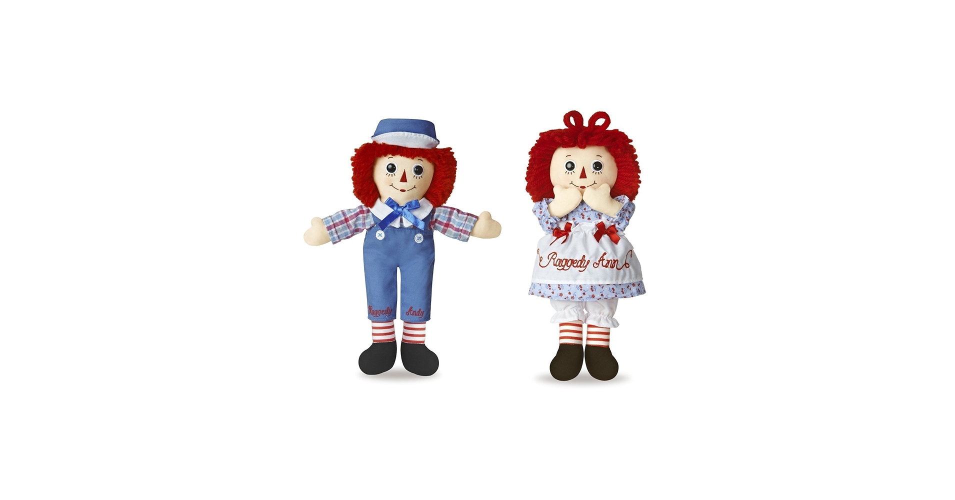 Amazon.com: Bundle of 2 Aurora Dolls - 12'' Raggedy Ann & Raggedy