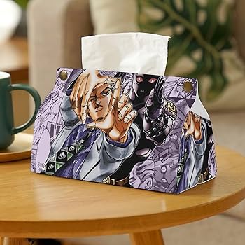 Amazon｜ティッシュケース ジョジョの奇妙な冒険 吉良吉影 ティッシュ