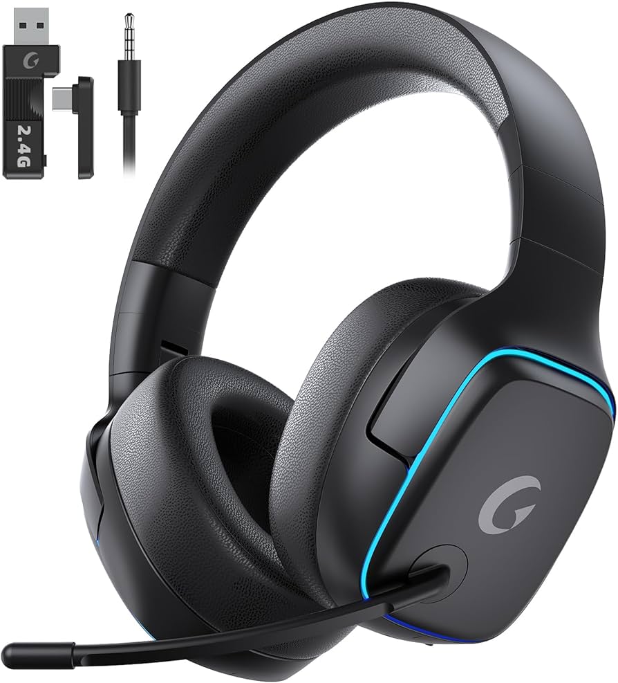 Amazon.co.jp: Gaming Headset PS5 Headset (2.4G USB/Type-C Adapter