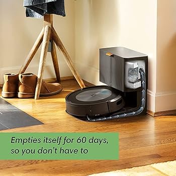 Amazon.com - iRobot Roomba j7+ Self-Emptying Vacuum Cleaning Robot