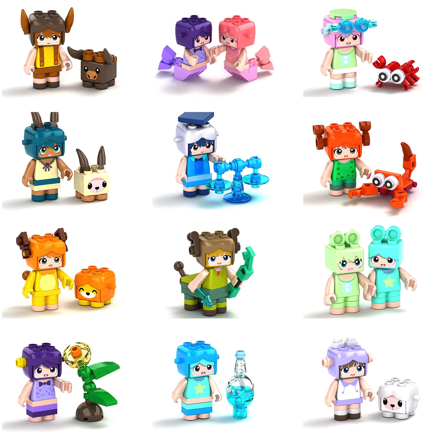 HIPPERS リンクバックおもちゃ 12個セット HIPPERS リンクバック