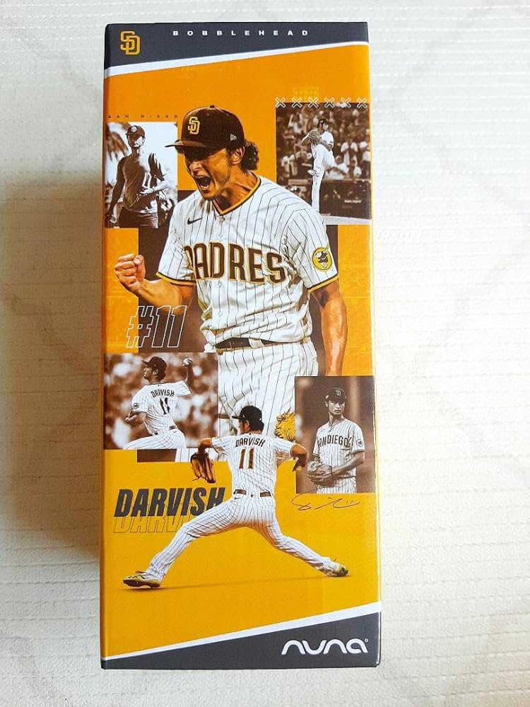 ダルビッシュ3000 奪三振 ボブルヘッド パドレス バブルヘッド 球場限定