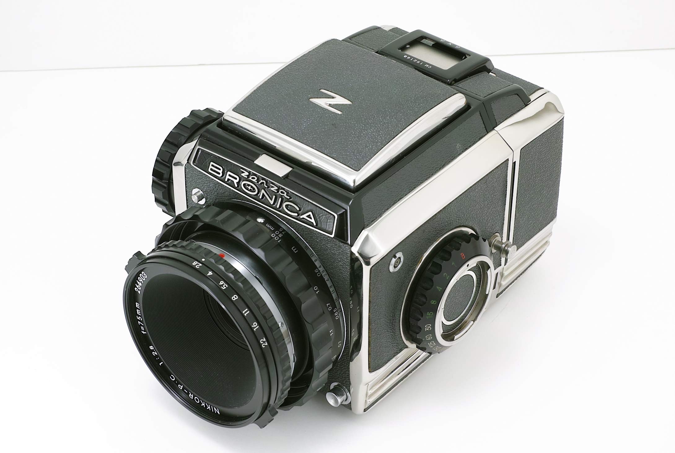 Amazon | Zenza Bronica S2 with Nikkor-P 75mm F2.8 ブロニカ | 一眼