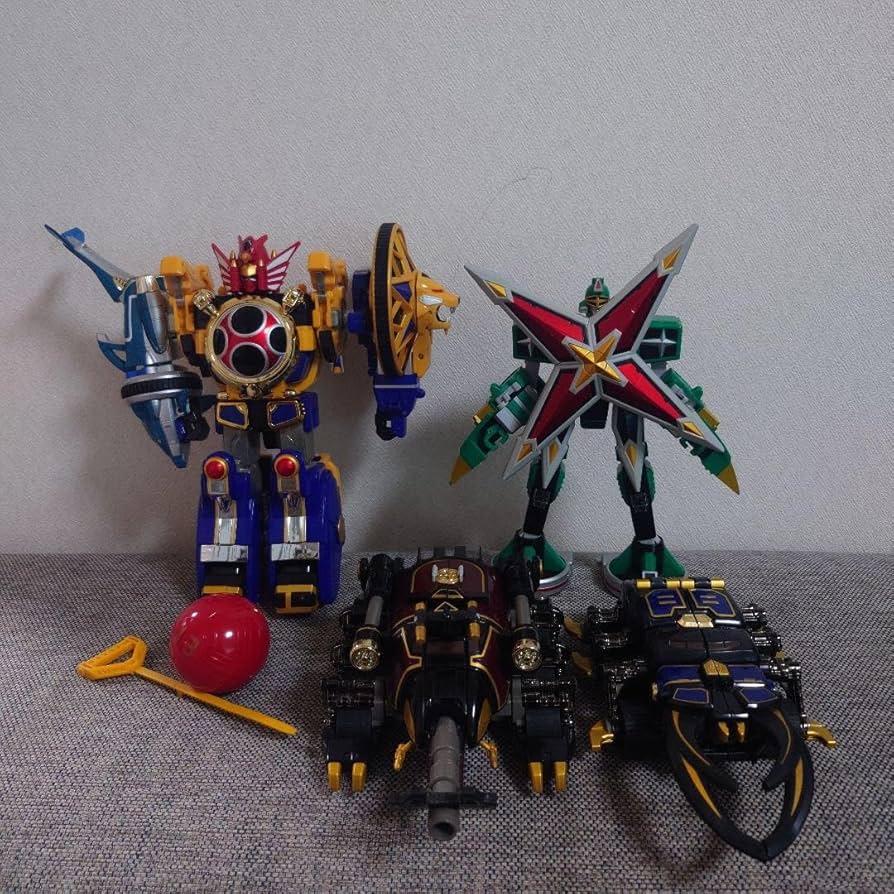 DX 轟雷神 & 旋風神 セット 忍風戦隊ハリケンジャー 轟雷旋風神 箱