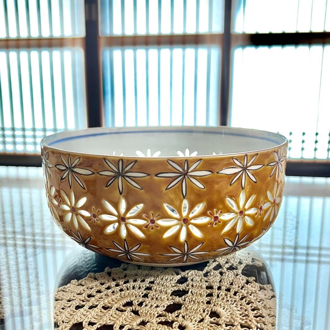 新品未使用 長谷川紀代 すかし彫花鳥文 菓子鉢 作家もの 九谷焼 共箱