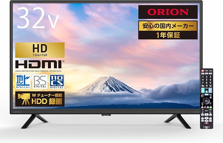 Amazon | オリオン 32V型 ハイビジョン液晶テレビ 地デジ/BS/CS