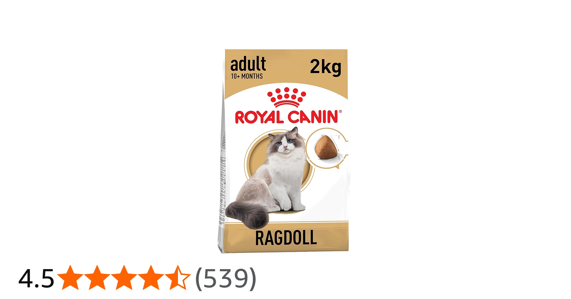 新品】 ロイヤルカナン ラグドール 成猫用 2kg×2袋 71aV1br-beL