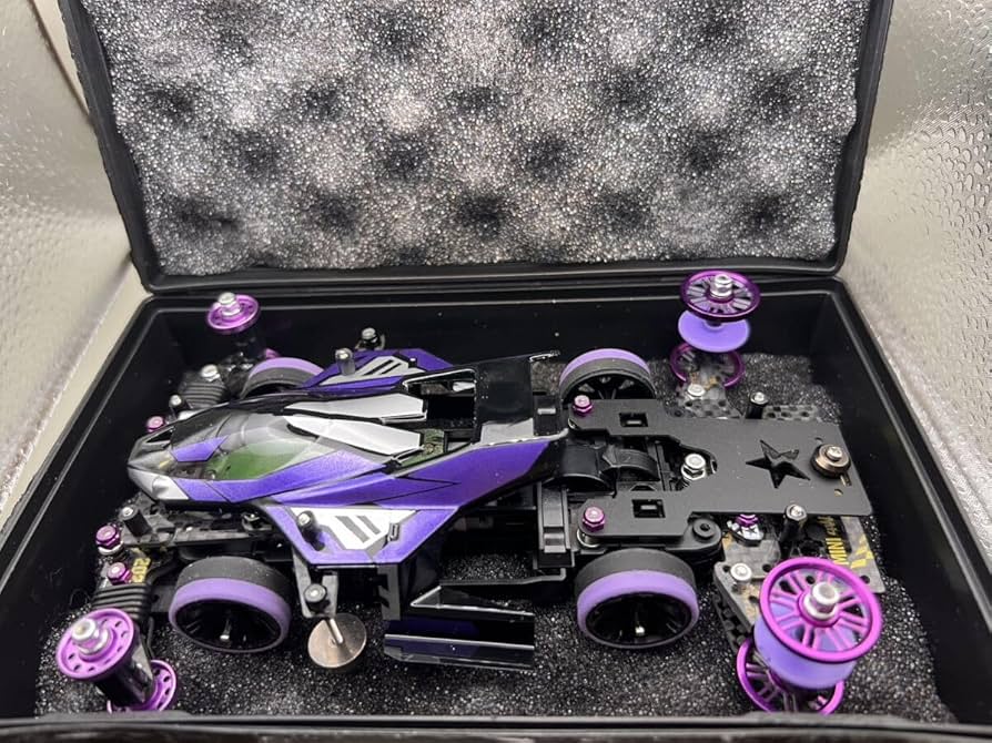 ミニ四駆 MSフレキ 完成マシン 漆黒機甲Ver.2 海外優勝仕様 ミニ四