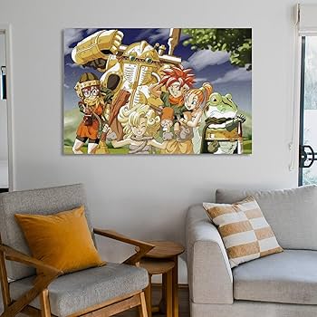 Amazon.co.jp: クロノ・トリガー アートパネル キャンバス 壁アート