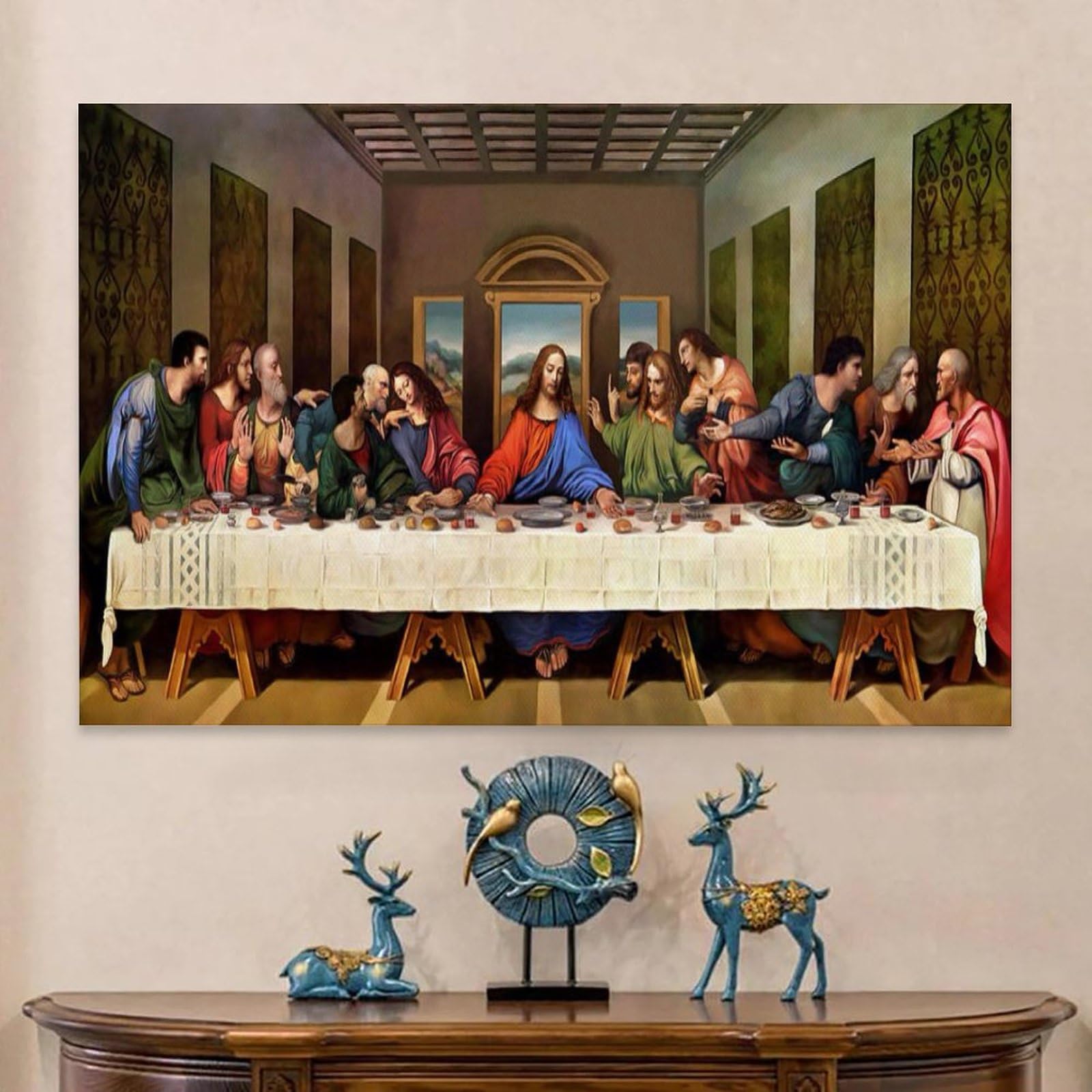 限定マット額装/レオナルド ダ ヴィンチ/最後の晩餐 【公式通販】