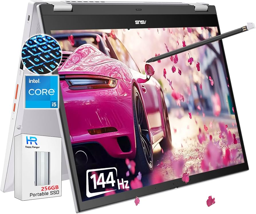 Amazon.com: ASUS Chromebook Flip Touchscreen Laptop - 2-in-1 14