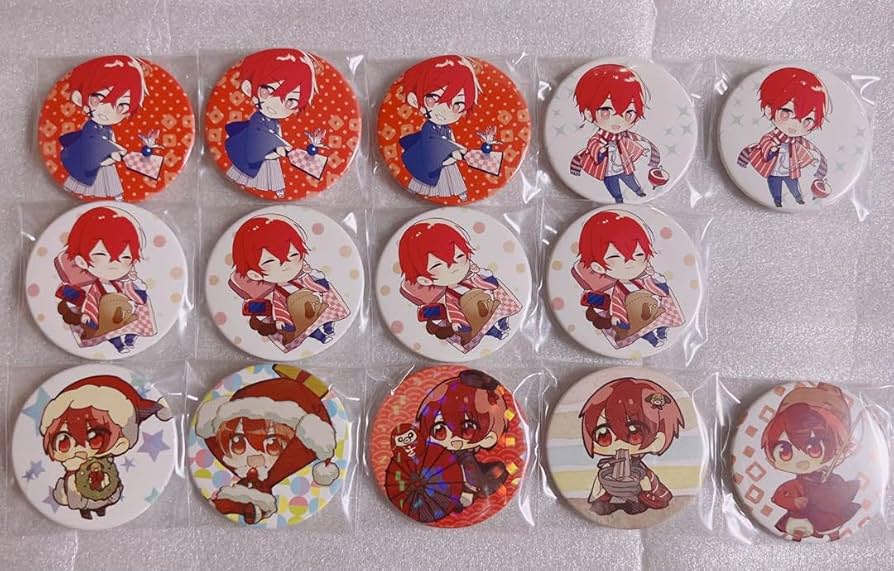 浦島坂田船となりの／あほの坂田。缶バッジ