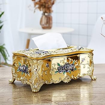 Amazon｜ティッシュカバー ティッシュケース 高級 ゴージャス