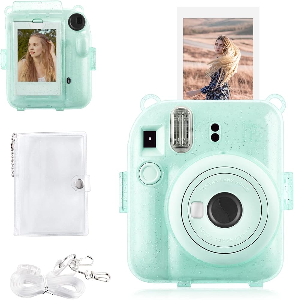 Amazon.com : Rieibi Clear Case Compatible with Fuji Instax Mini 12
