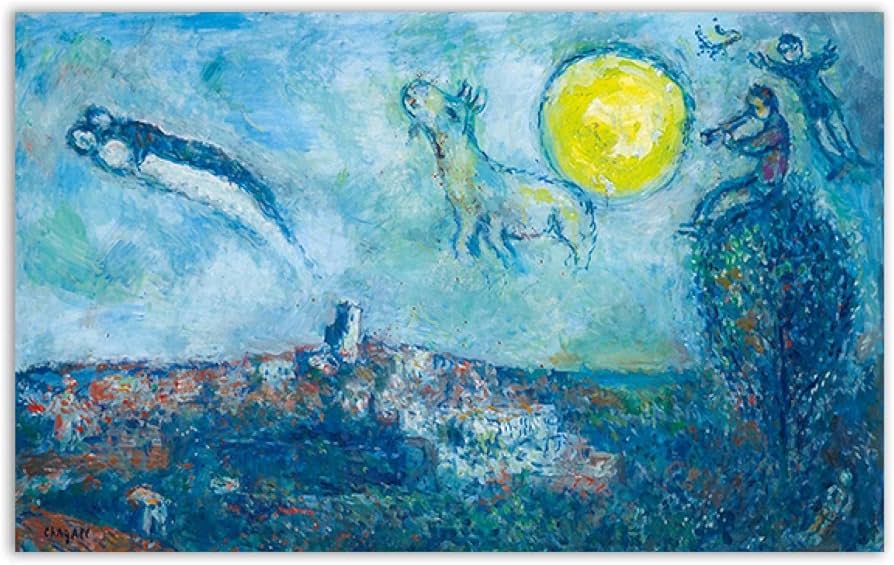 シャガール サンポールの庭 アートグラフィックス青山で購入①】マルク