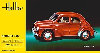 Amazon.co.jp: エレール 1/43 ルノー 4 CV プラモデル FF0174 : おもちゃ