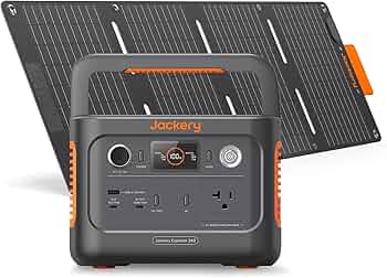 Amazon.co.jp: Jackery Solar Generator 240 New 40Mini 256Wh