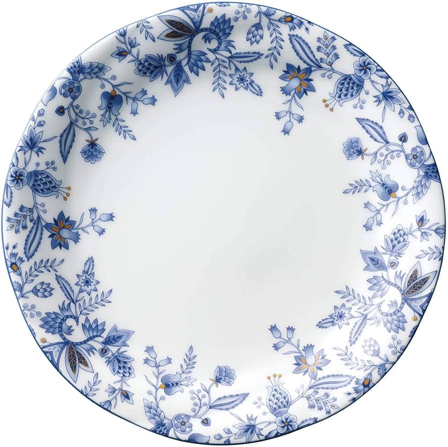 Amazon.co.jp: Noritake ノリタケ プレート 21cm ブルーソレンティーノ