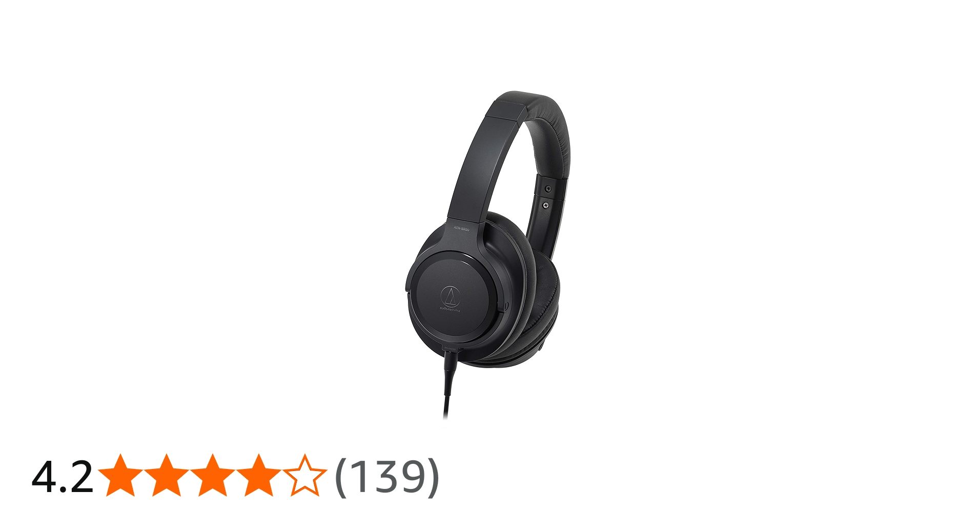 Amazon.co.jp: オーディオテクニカ ATH-SR50 ヘッドホン 有線 ハイレゾ