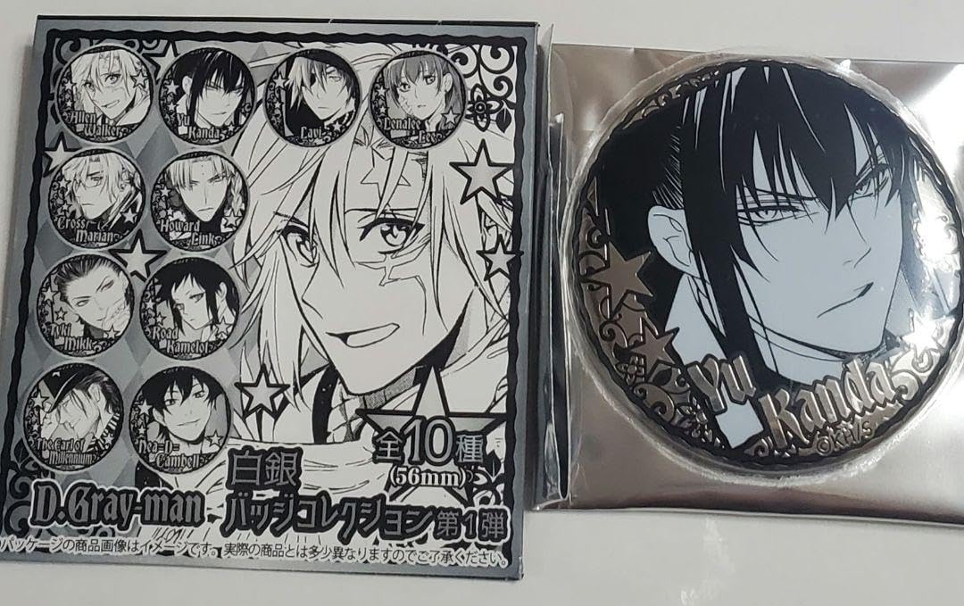 D.Gray-man コレクション缶バッジ 神田ユウ 神田ユウ D.Gray-man 白銀