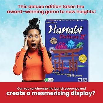 Amazon.com: R&R Games Hanabi Deluxe II Strategy Game : Toys & Games