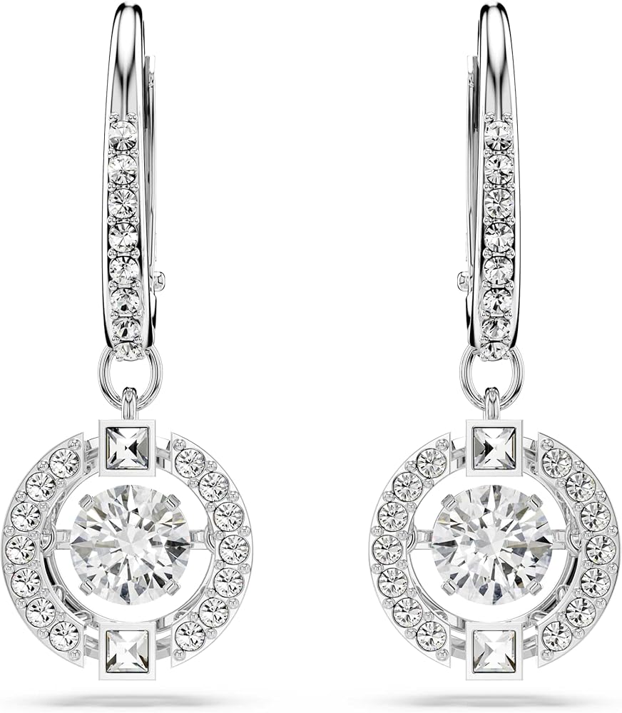 Amazon | Swarovski スワロフスキーSparkling Dance クリスタル ピアス