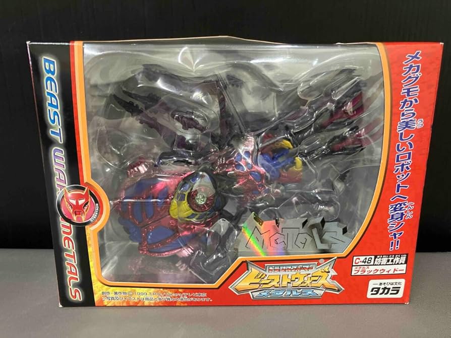 タカラトランスフォーマービーストウォーズメタルスブラックウィドー