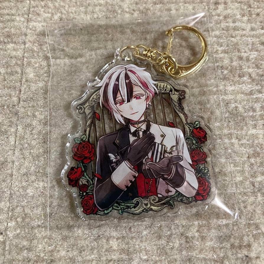 悪魔執事と黒い猫 あくねこ ベリアン ルームキー風キーホルダー