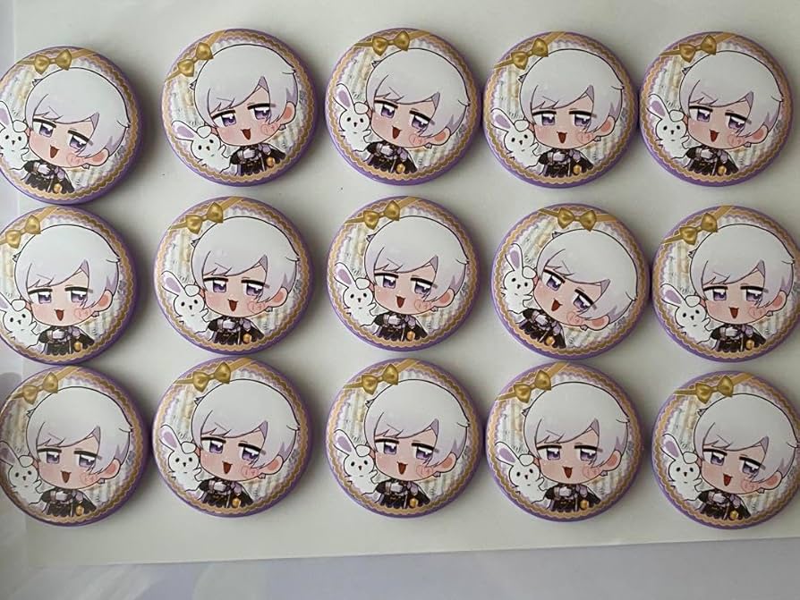 Amazon.co.jp: いれいす しょう 初兎 両国デフォ 缶バッジ 10弾15個