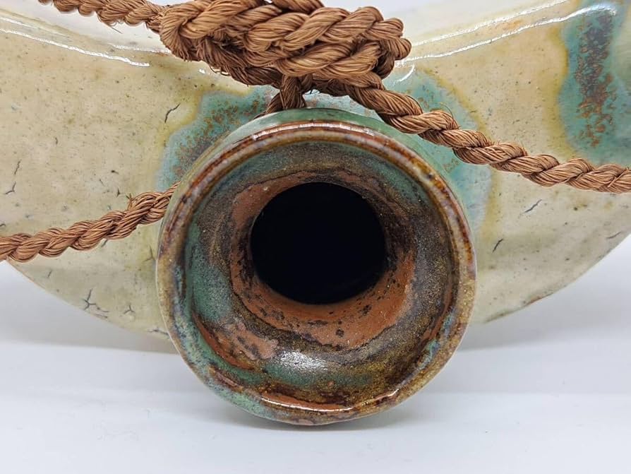 壺屋焼 抱瓶 腰下げ酒器 沖縄