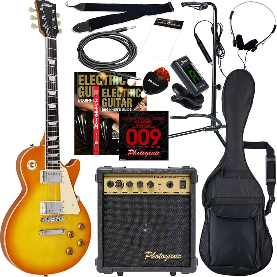 Maison レスポールギター Amazon | Maison メイソン エレキギター レス