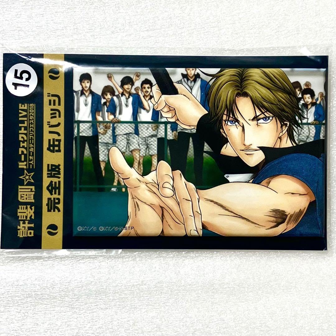 新テニスの王子様 テニラビ 4周年 缶バッジ ホロ缶 跡部景吾 テニプリ