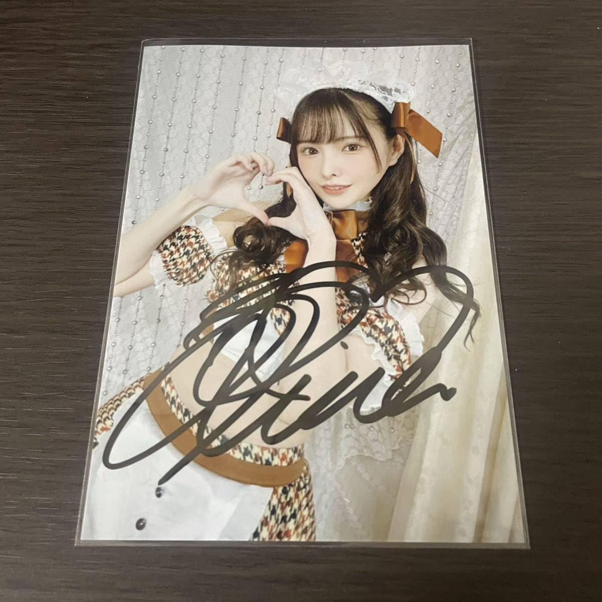 ◇橋本ありな (新ありな) 直筆サイン入りチェキ セクシー女優B