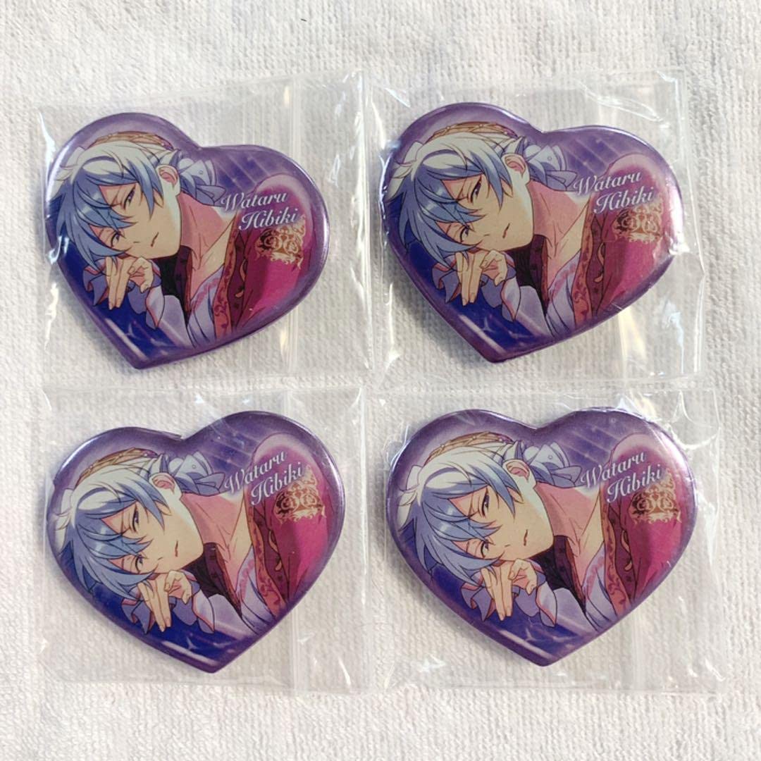 あんスタ 日々樹渉 AGF ハート缶バッジ